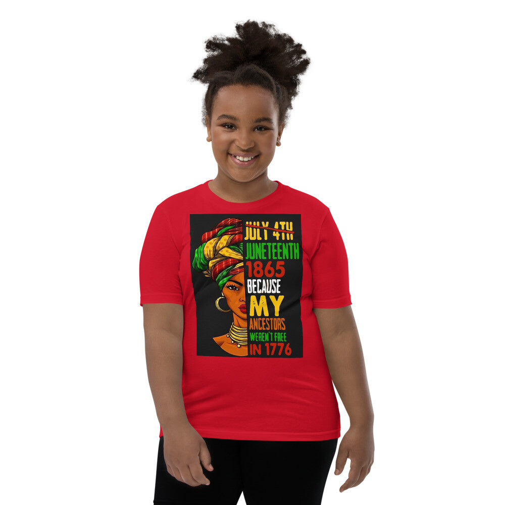 Juneteenth Youth Short Sleeve T-Shirt