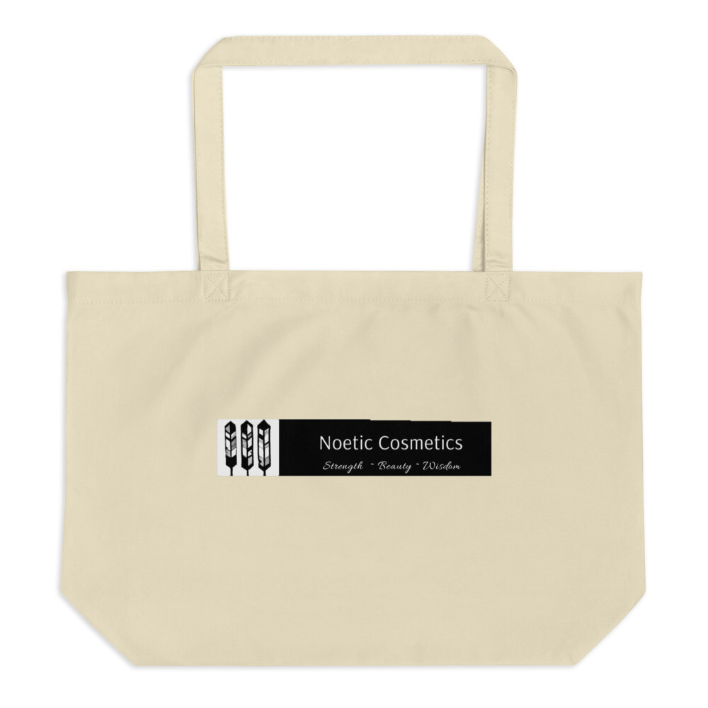 Large organic tote bag