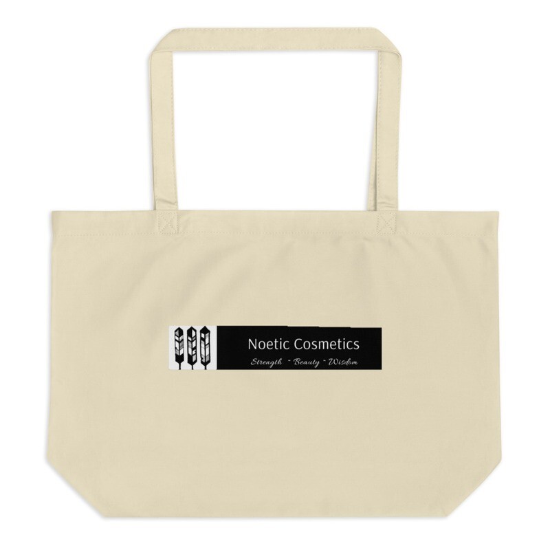 Large organic tote bag