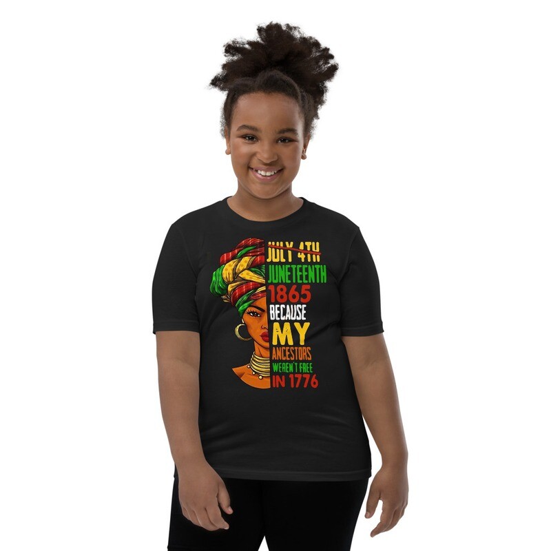 Juneteenth Youth Short Sleeve T-Shirt