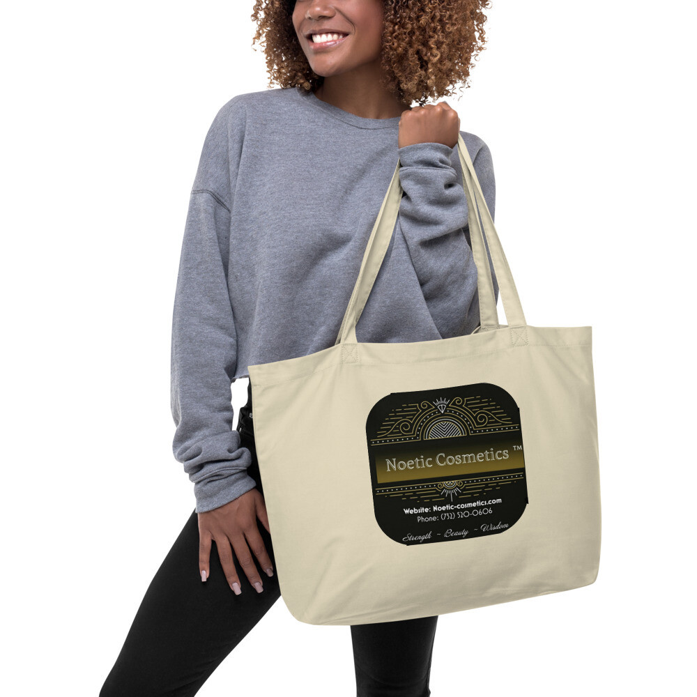Large organic tote bag