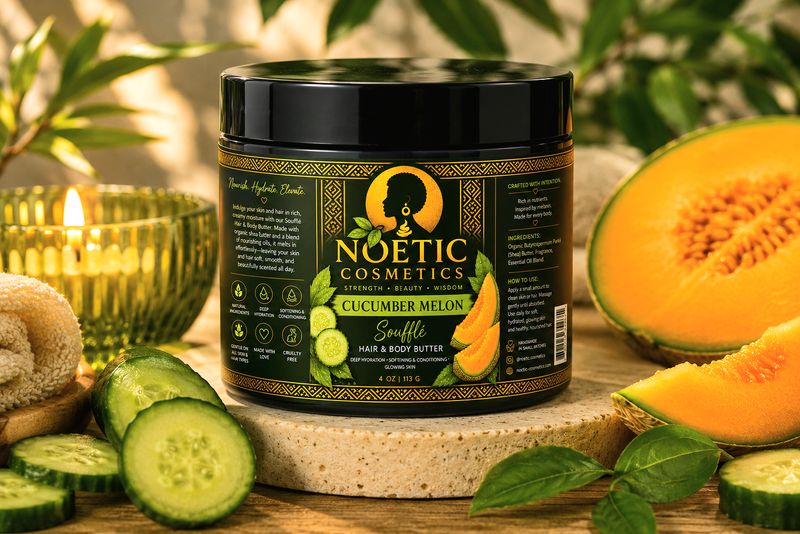 Cucumber Melon Souffle Hair &amp; Body Butter