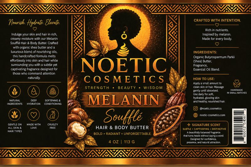 Melanin Souffle Hair &amp; Body Butter