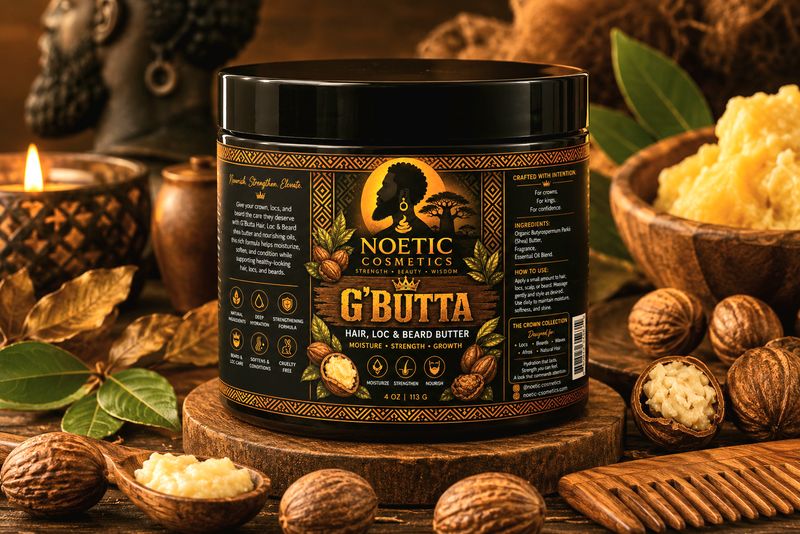 G'Butta Body Hair, Loc &amp;  Beard Butter