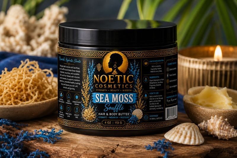 Sea Moss Souffle Hair &amp; Body Butter