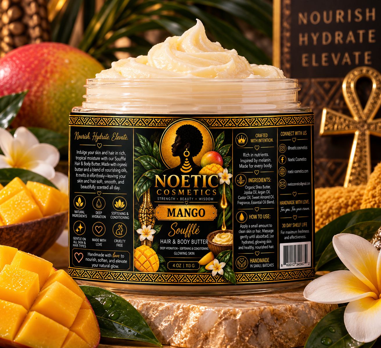 Mango Souffle Hair &amp; Body Butter