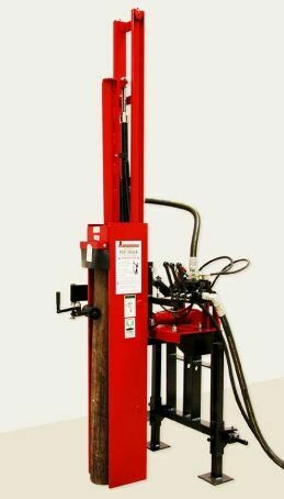 Skidsteer, Shaver Hydralic Post Driver Attachment