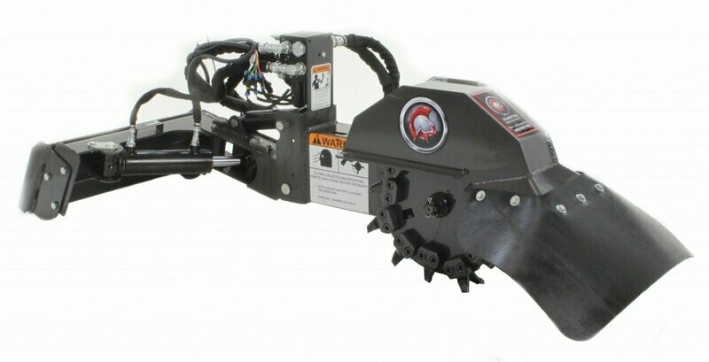 Skidsteer Attachment Stump Grinder  Shaver  24"