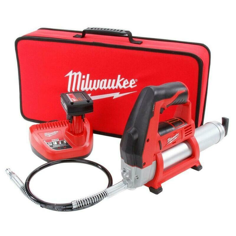 Grease Gun, 12V Milwaukee