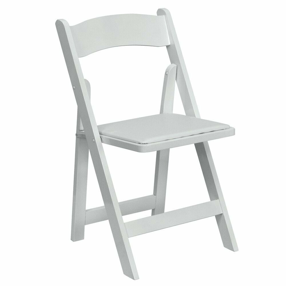 Vinyl White Event Chairs