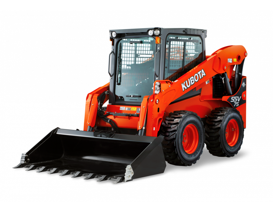 Skid-Steer - Kubota SS75 With Rubber Tires