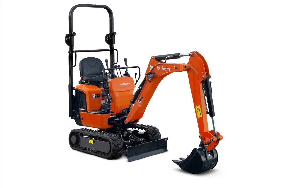 KUBOTA EXCAVATOR - ULTRA COMPACT K 008-3