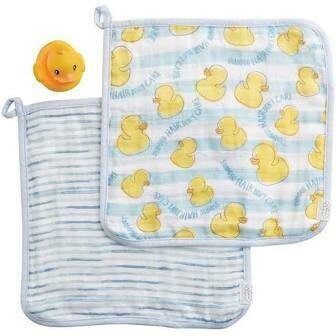 Washcloth with duckie