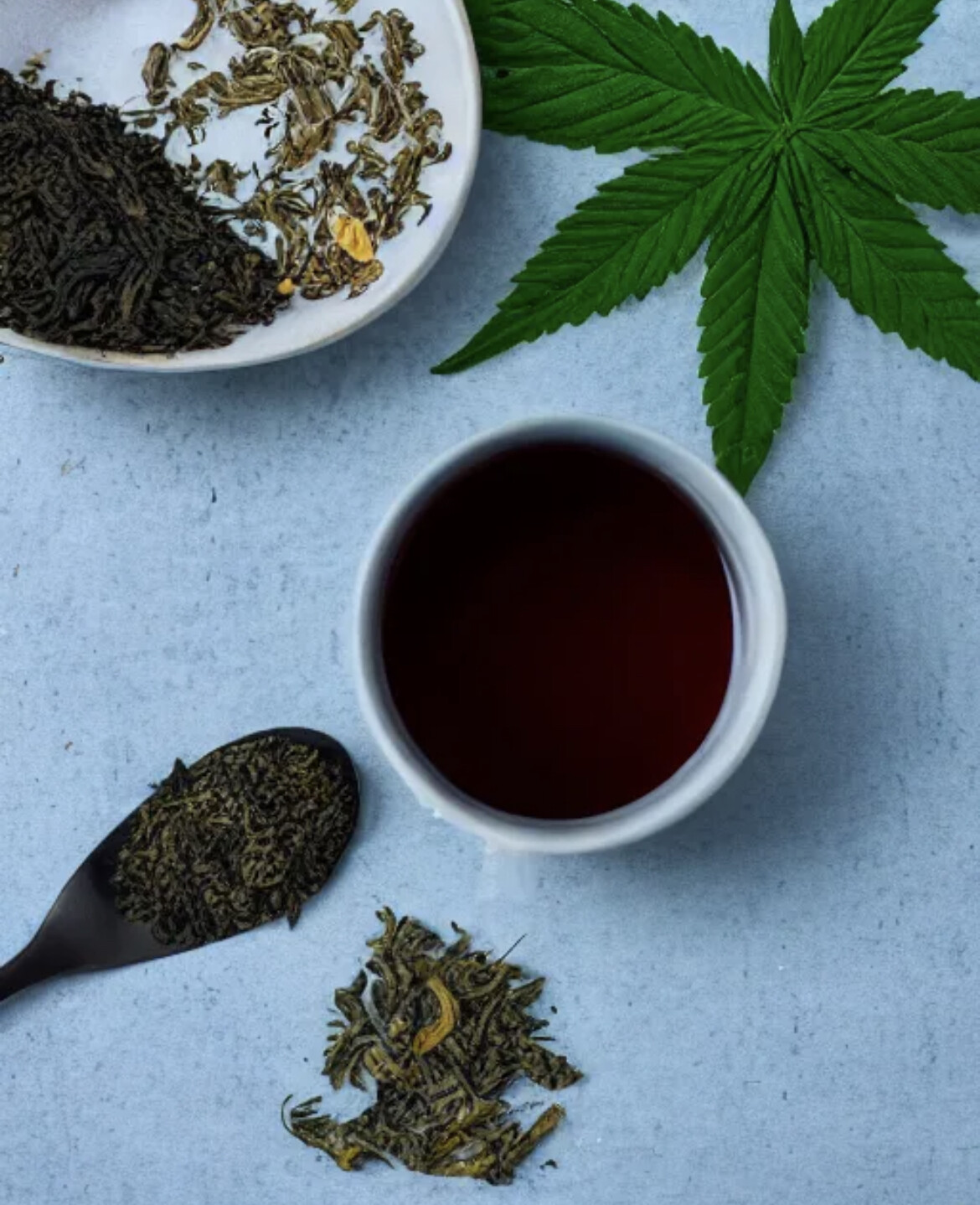 Natural Hemp with Green Tea