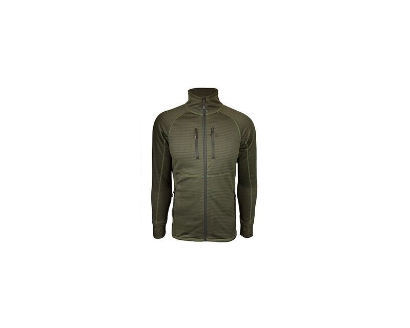 Platatac OTG Full Zip Grid Fleece