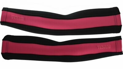 Black and Pink Arm Warmers