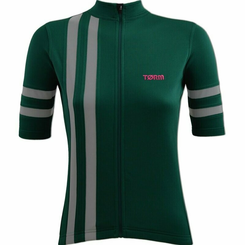 Womens Merino Wind Resistant Reflective Jersey - XS