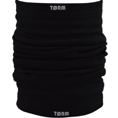Merino Neck Warmer - Black - Large