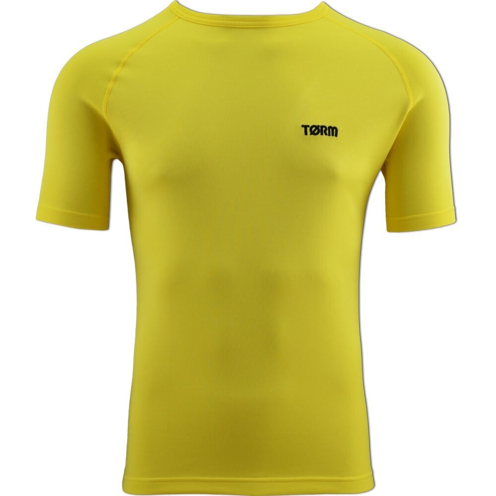 Short Sleeve Merino Baselayer - Yellow
