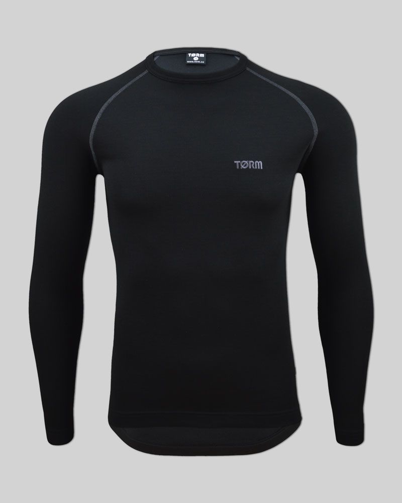 New LS Merino Baselayer - Black