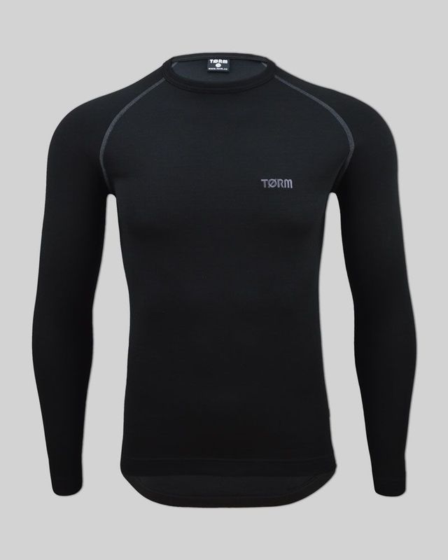 New LS Merino Baselayer - Black