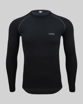 New LS Merino Baselayer - Black