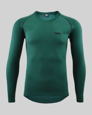 New LS Merino Baselayer - Green New LS Merino Baselayer - Green