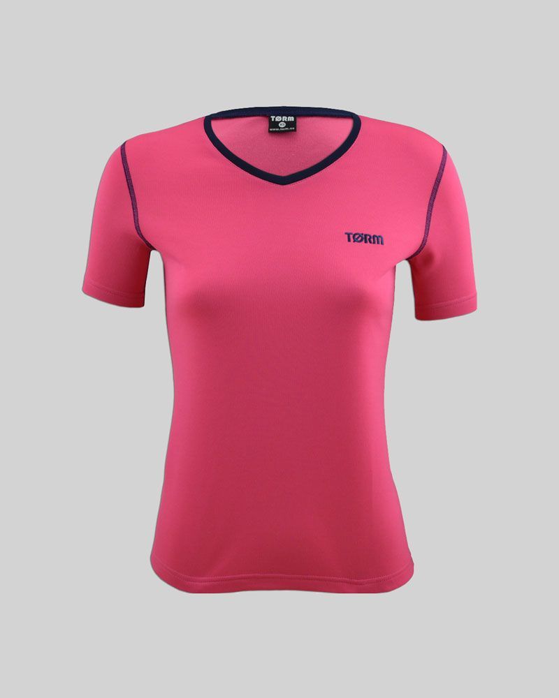 Womens Merino SS Baselayer - Pink Womens Merino SS Baselayer - Pink