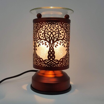 TREE OF LIFE COPPER TOUCH LAMP