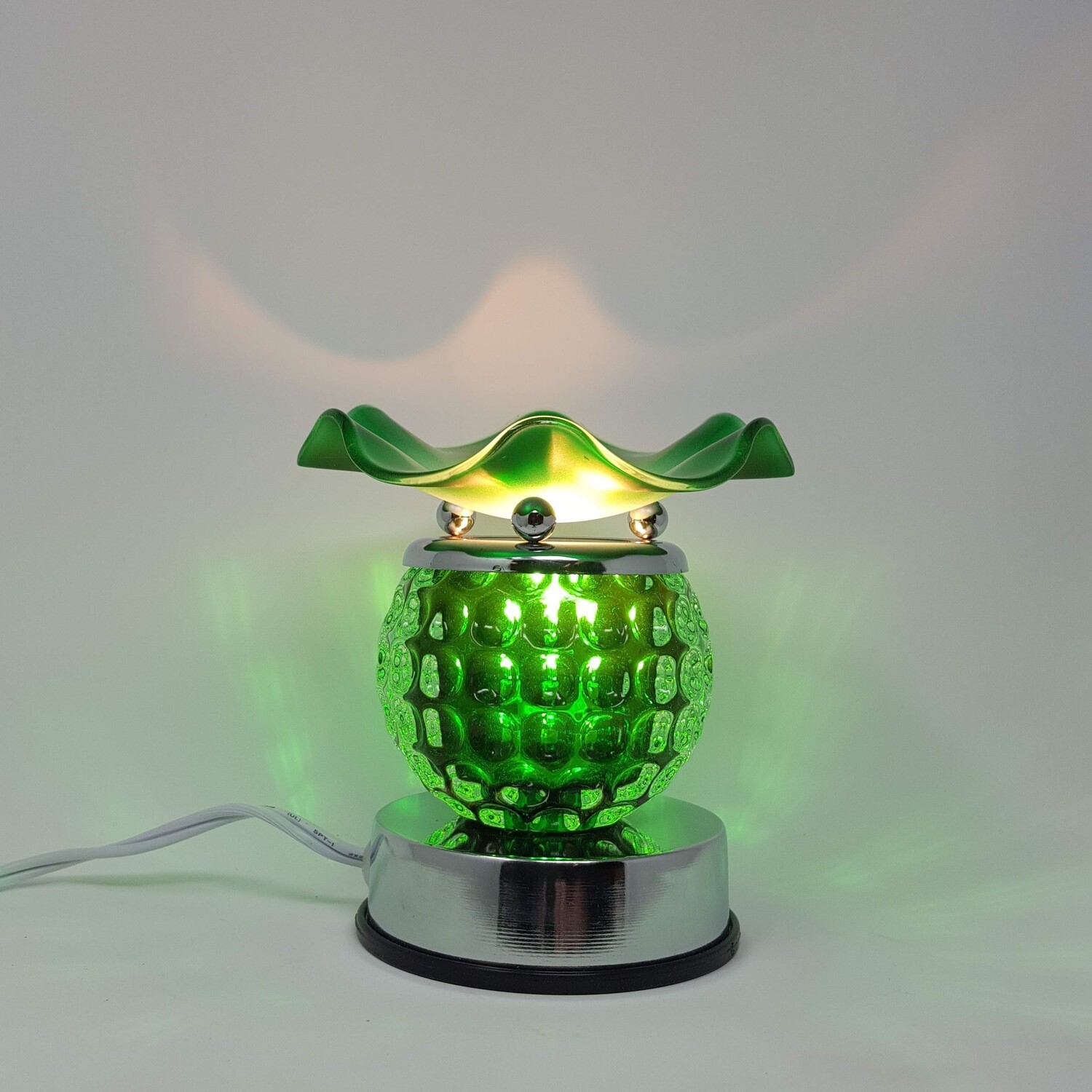 GREEN ROUND TOUCH LAMP