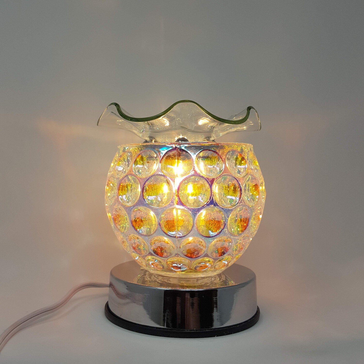 IRIDESCENT CIRCLES TOUCH LAMP