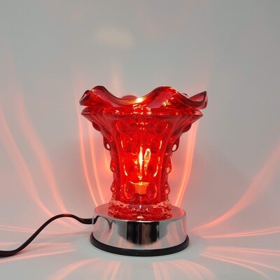 BURGUNDY SOLID TOUCH LAMP