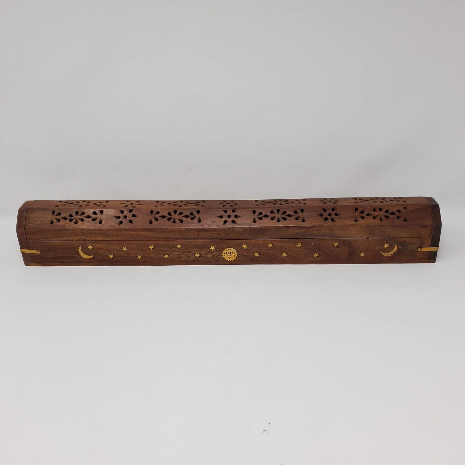JUMBO CELESTIAL WOODEN COFFIN