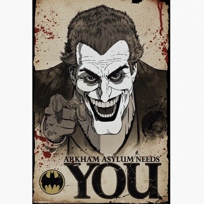 JOKER NEEDS YOU POSTER