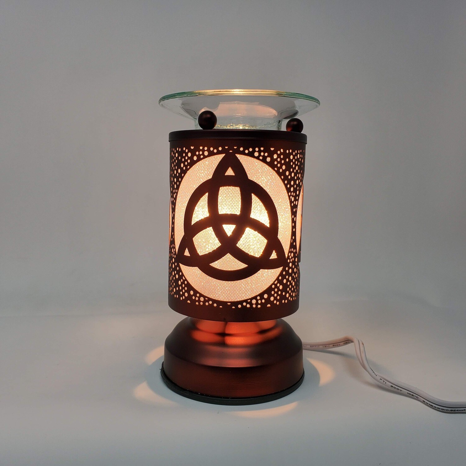 TRIQUETRA COPPER TOUCH LAMP 