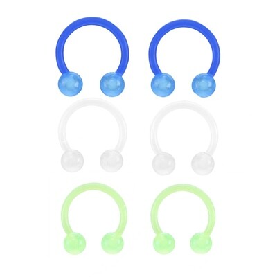 4PK GLOW ACR HORSE 16G 3/8&quot;