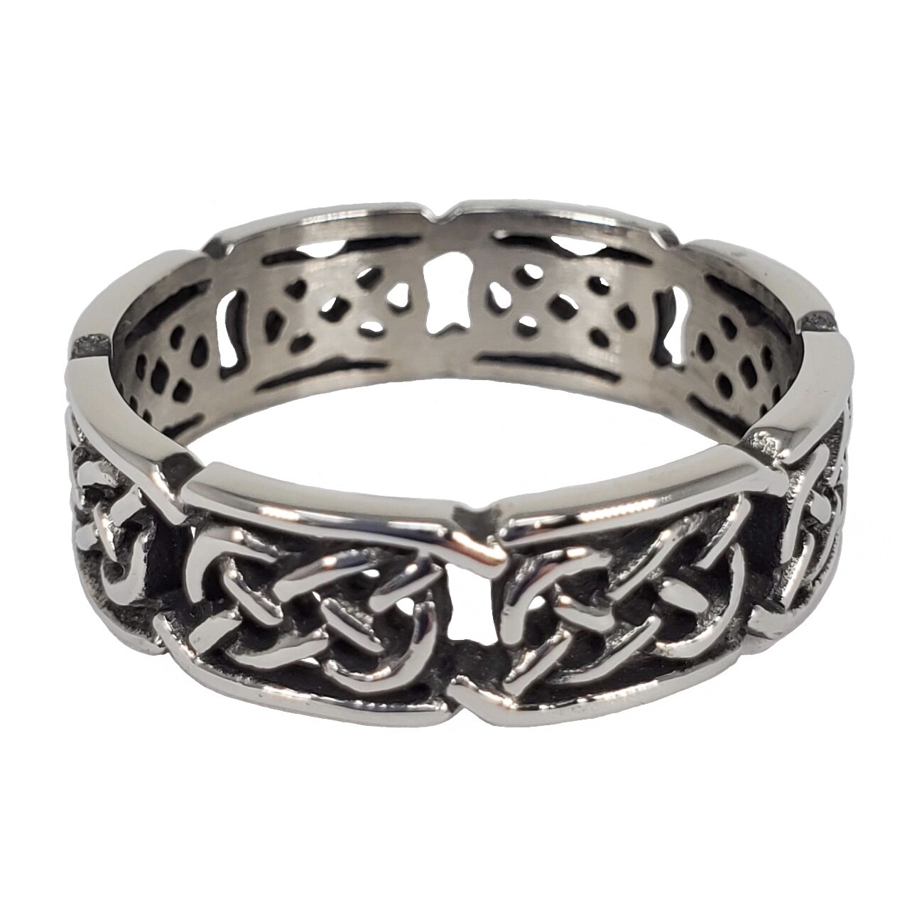 316L CELTIC INTERWOVEN KNOT RING