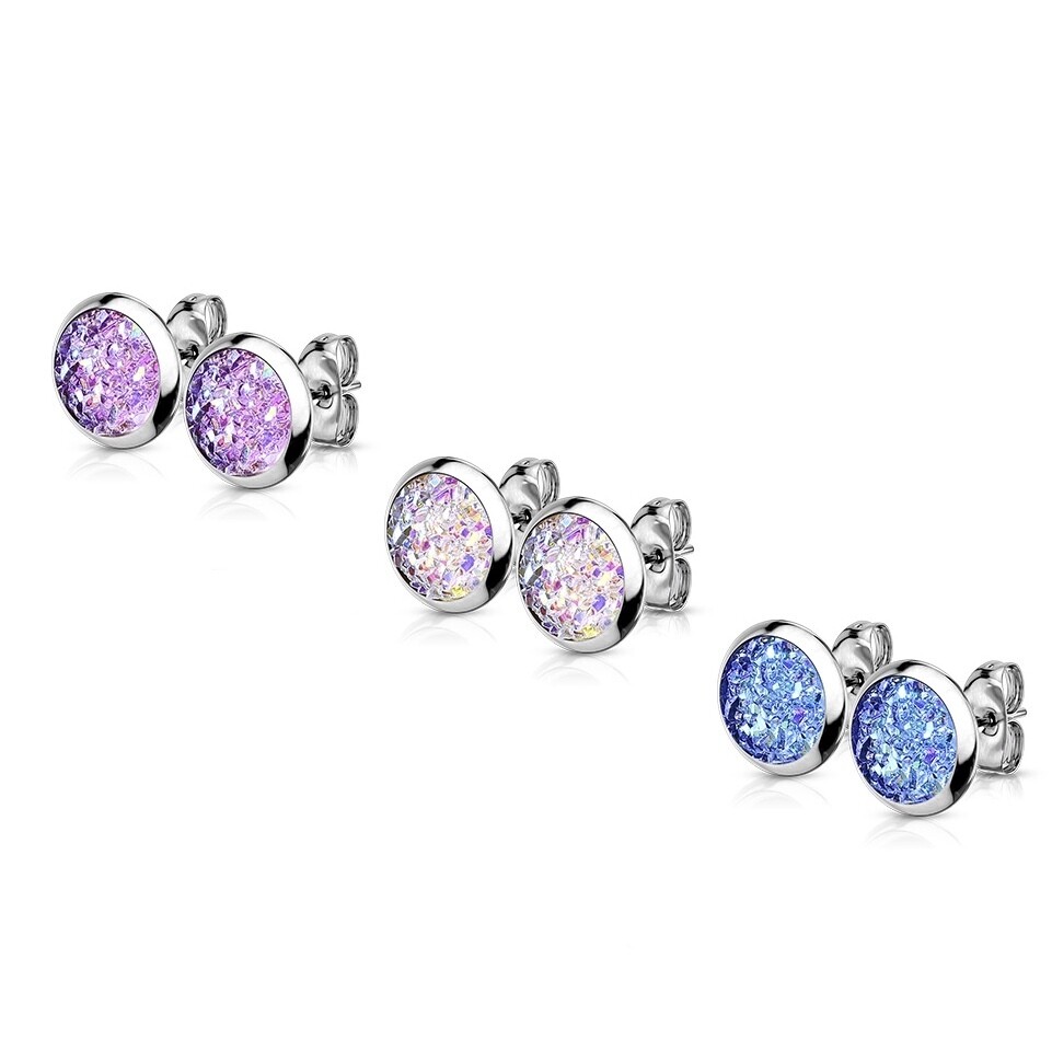DRUZY STONE EARRINGS
