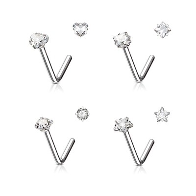 4PK LG CL GEM L-BEND 316L