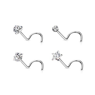 4PK LG CL GEM SCREWS 316L