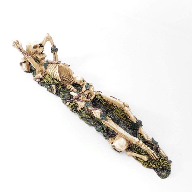 SKELETON INCENSE BURNER