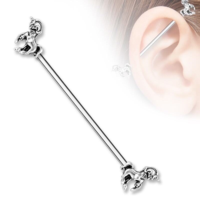 14G UNICORN ENDS 1&amp;1/2" BAR