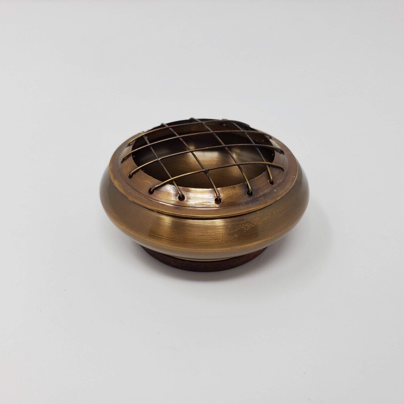 HONEY GOLD SCREEN CHARCOAL BURNER 2.75"