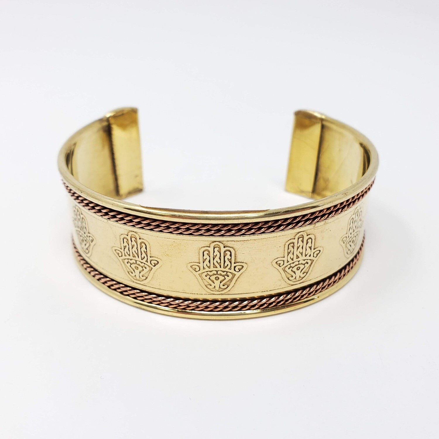 HAMSA BRASS/COPPER BRACELET