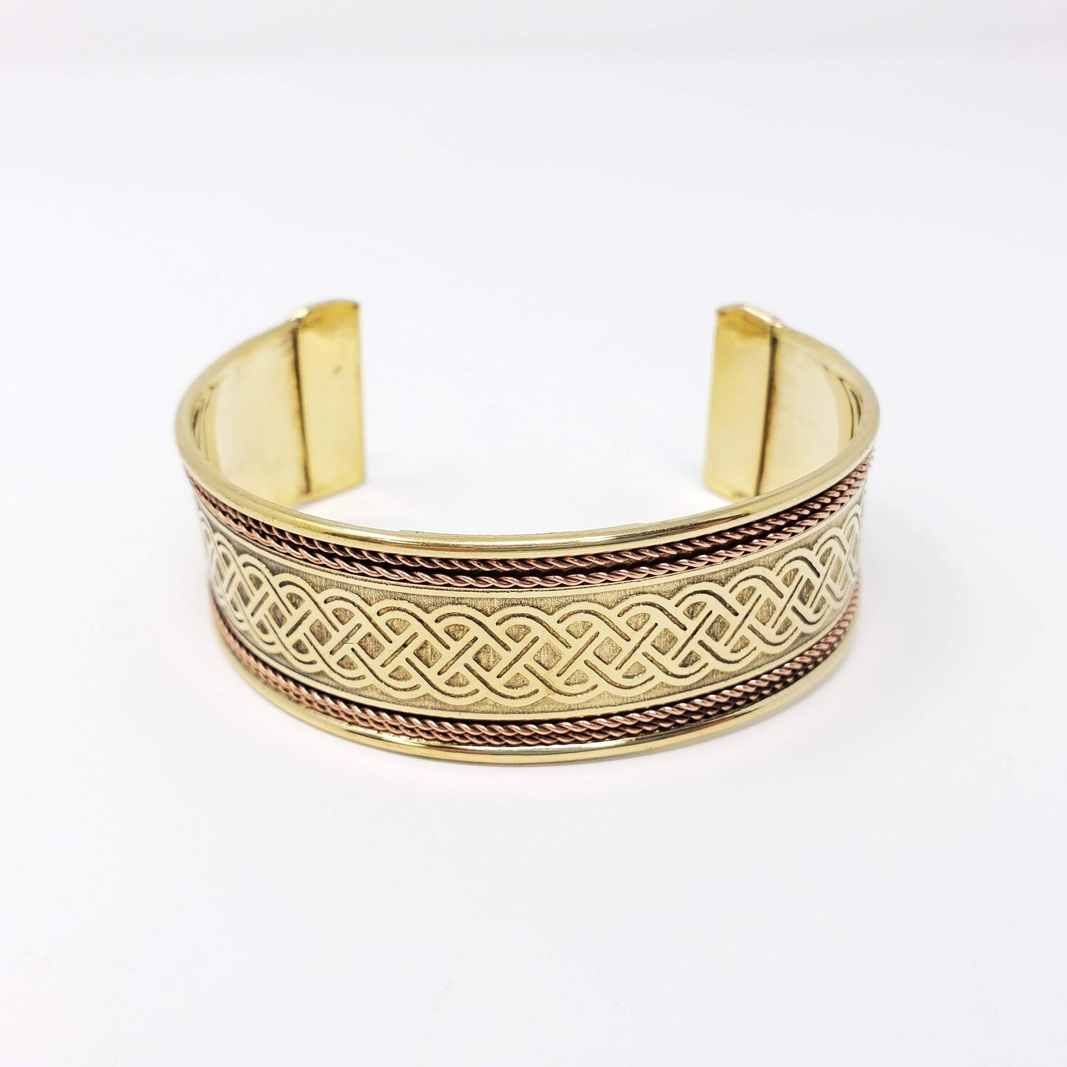 CELTIC BRASS/COPPER BRACELET