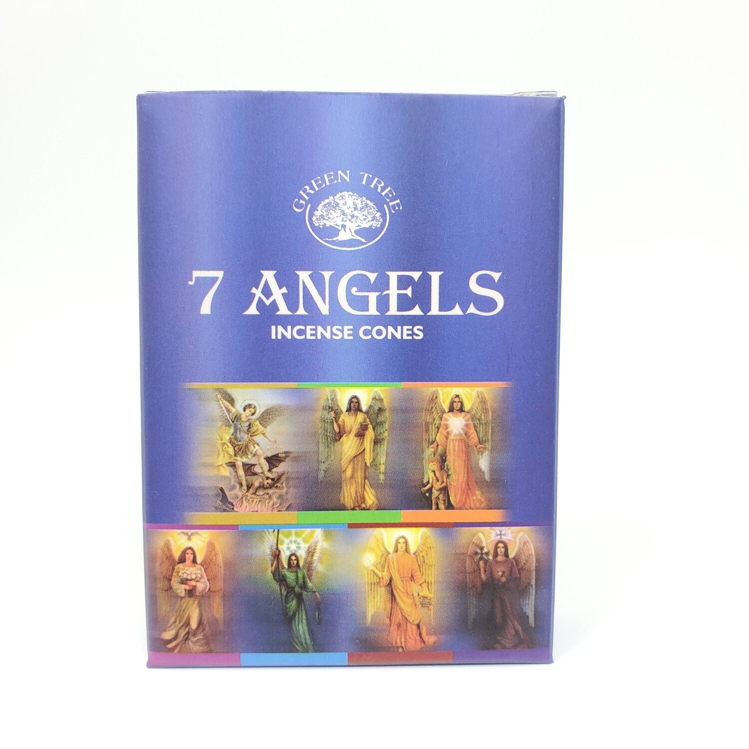 7 ANGELS GREEN TREE CONES