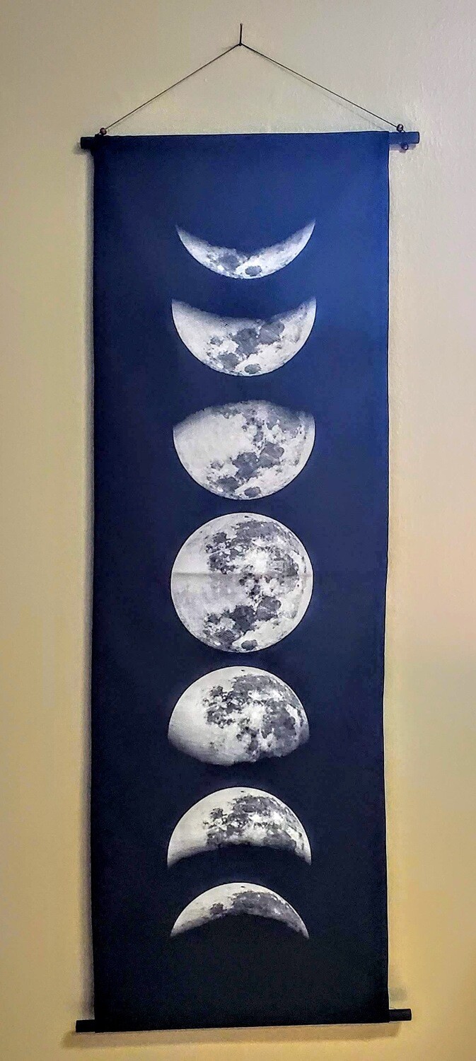 MOON PHASES BANNER