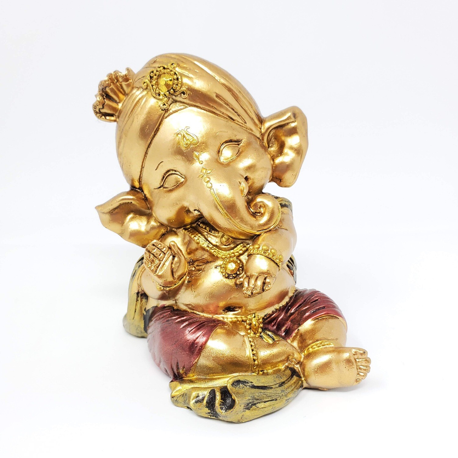 BLESSING GOLDEN BABY GANESHA