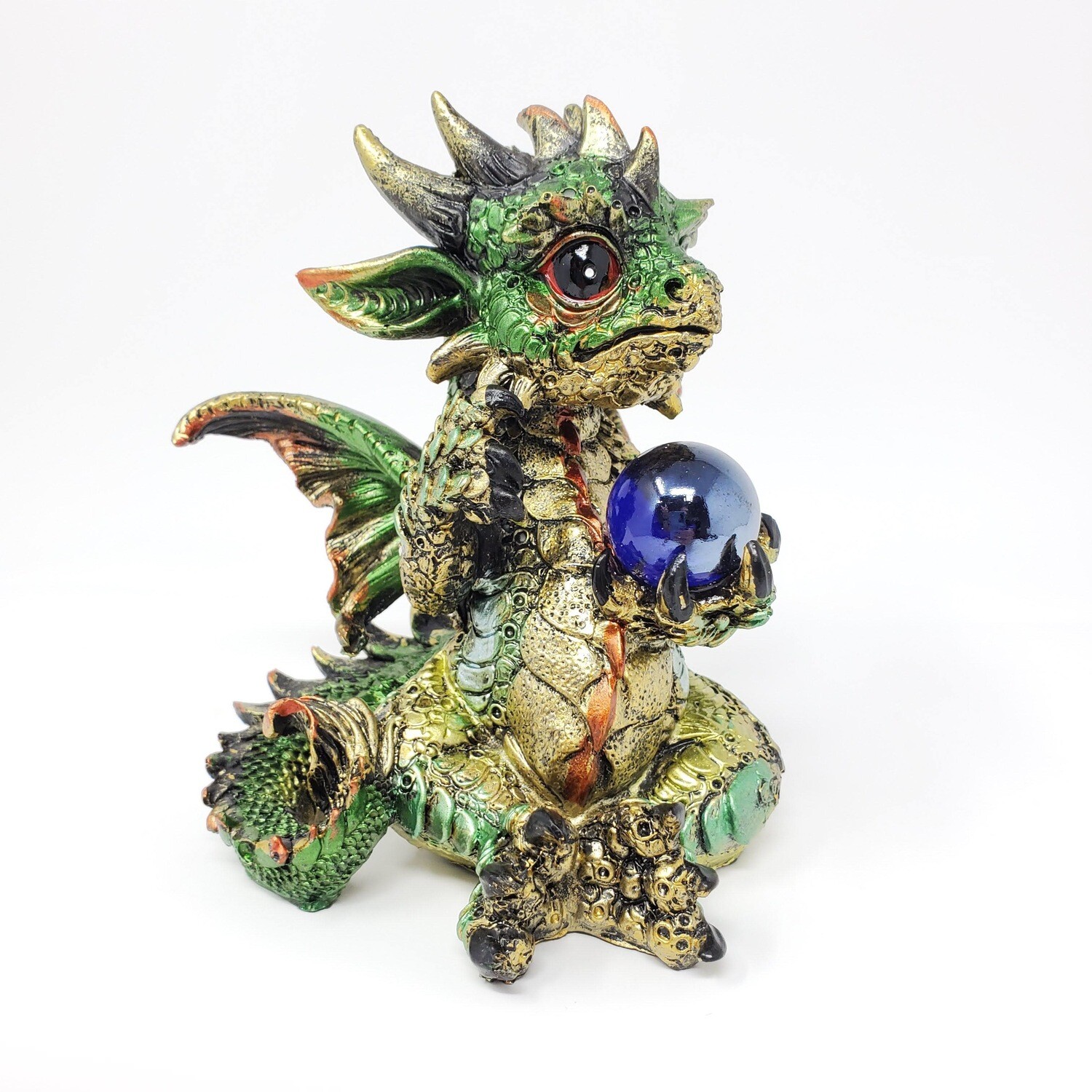 LG GREEN BABY DRAGON W/SPHERE