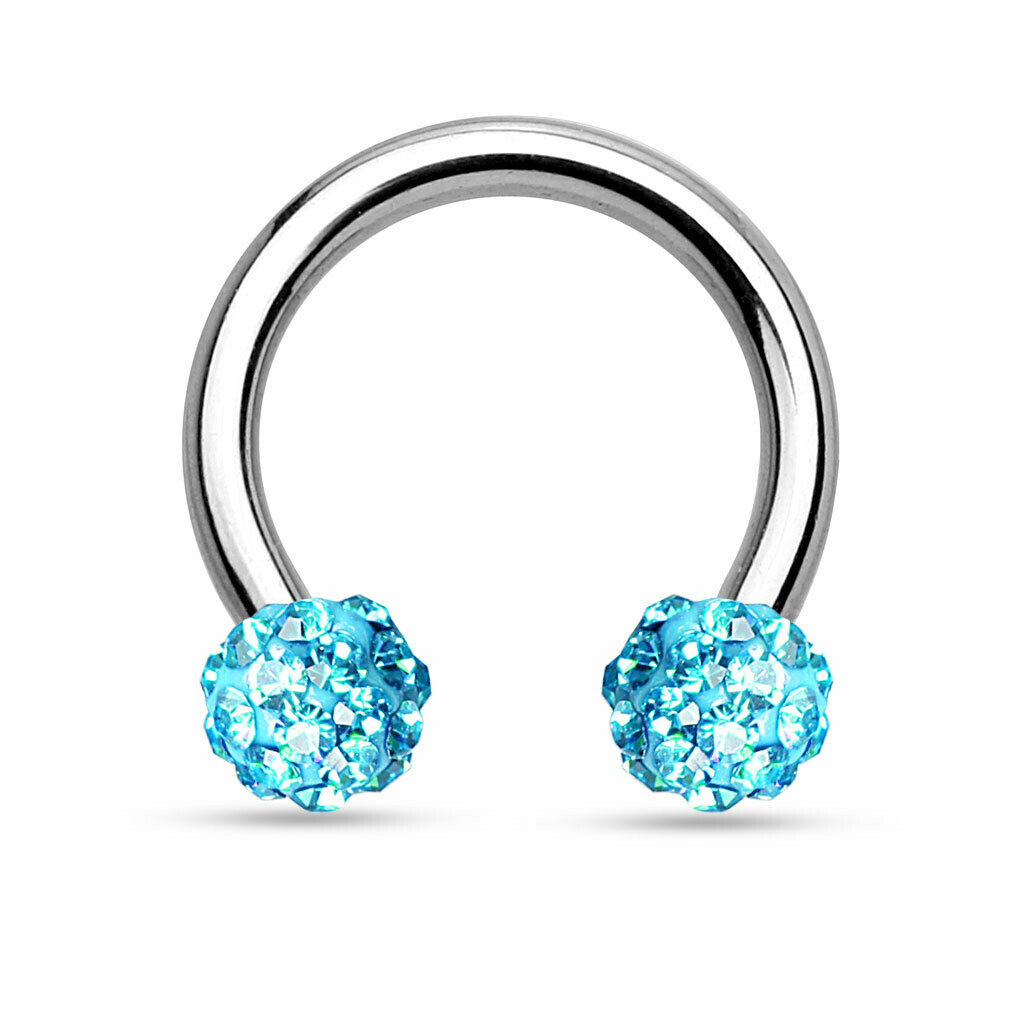 AQUA FERIDO HORSESHOE 16G 3/8&quot;